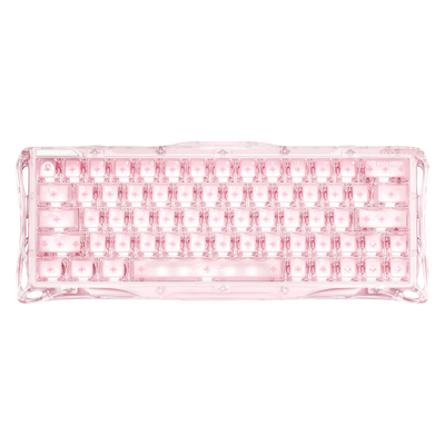 GravaStar - Mercury V60 Crystal Rose Magnetic Keyboard - Magnetyczna Klawiatura Gamingowa