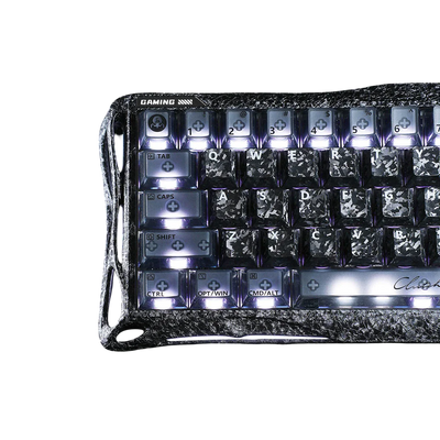 GravaStar - Mercury V60 Pro Special Cyber Frost Black Edition Magnetic Keyboard - Magnetyczna Klawiatura Gamingowa