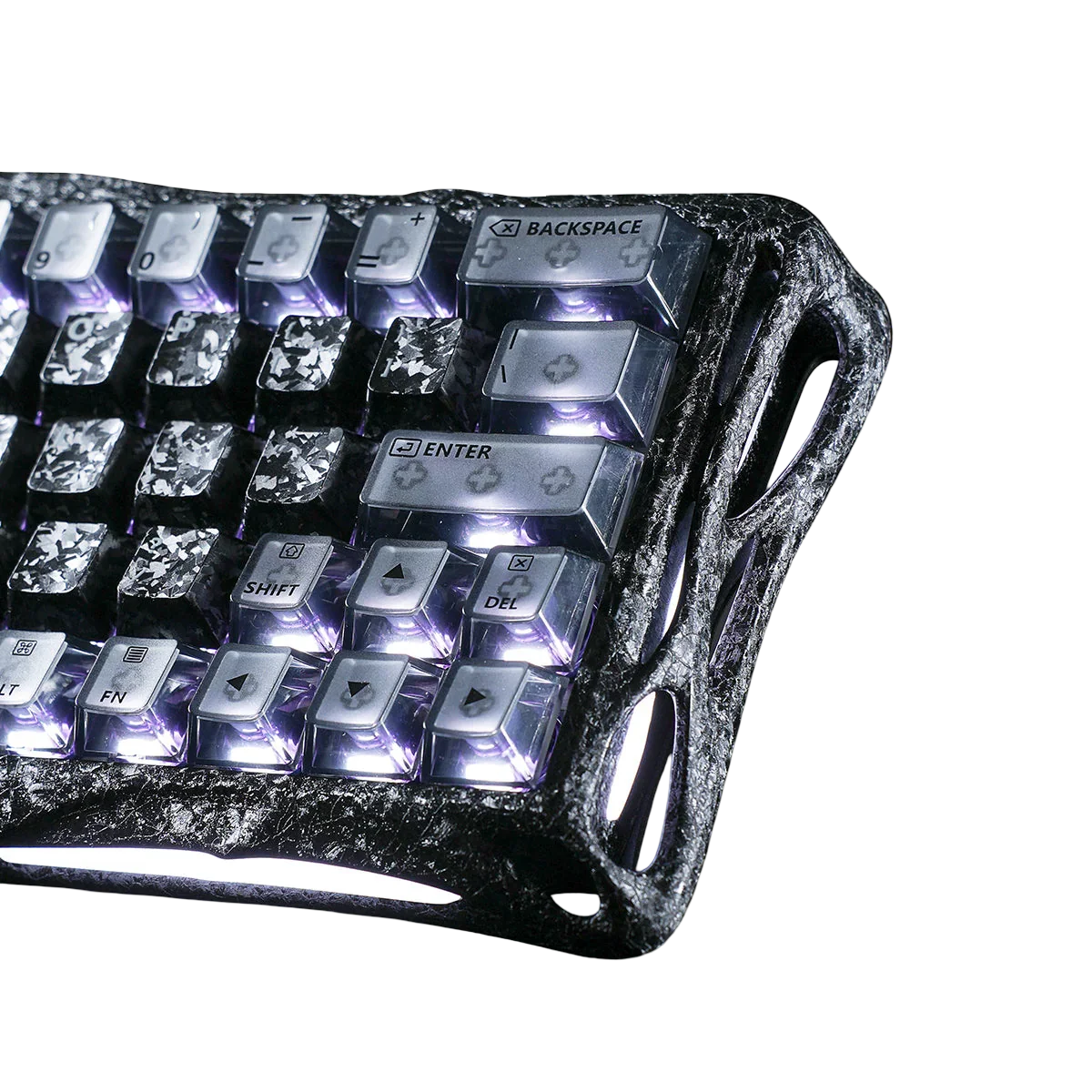 GravaStar - Mercury V60 Pro Special Cyber Frost Black Edition Magnetic Keyboard - Magnetyczna Klawiatura Gamingowa