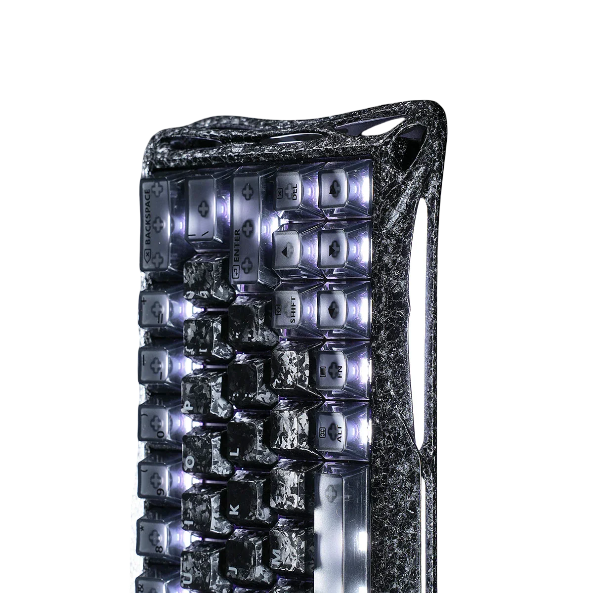 GravaStar - Mercury V60 Pro Special Cyber Frost Black Edition Magnetic Keyboard - Magnetyczna Klawiatura Gamingowa