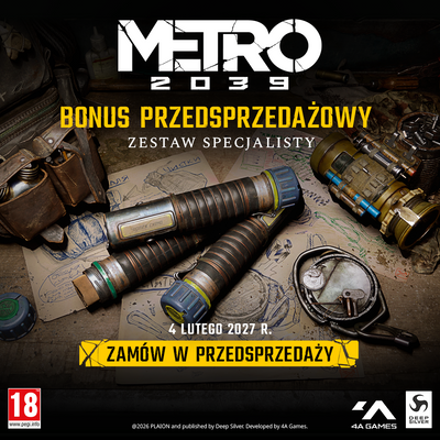METRO 2039 - METRO 2039 Day One Edition - Gra na PlayStation 5 z Polskim Dubbingiem Edycja Premierowa