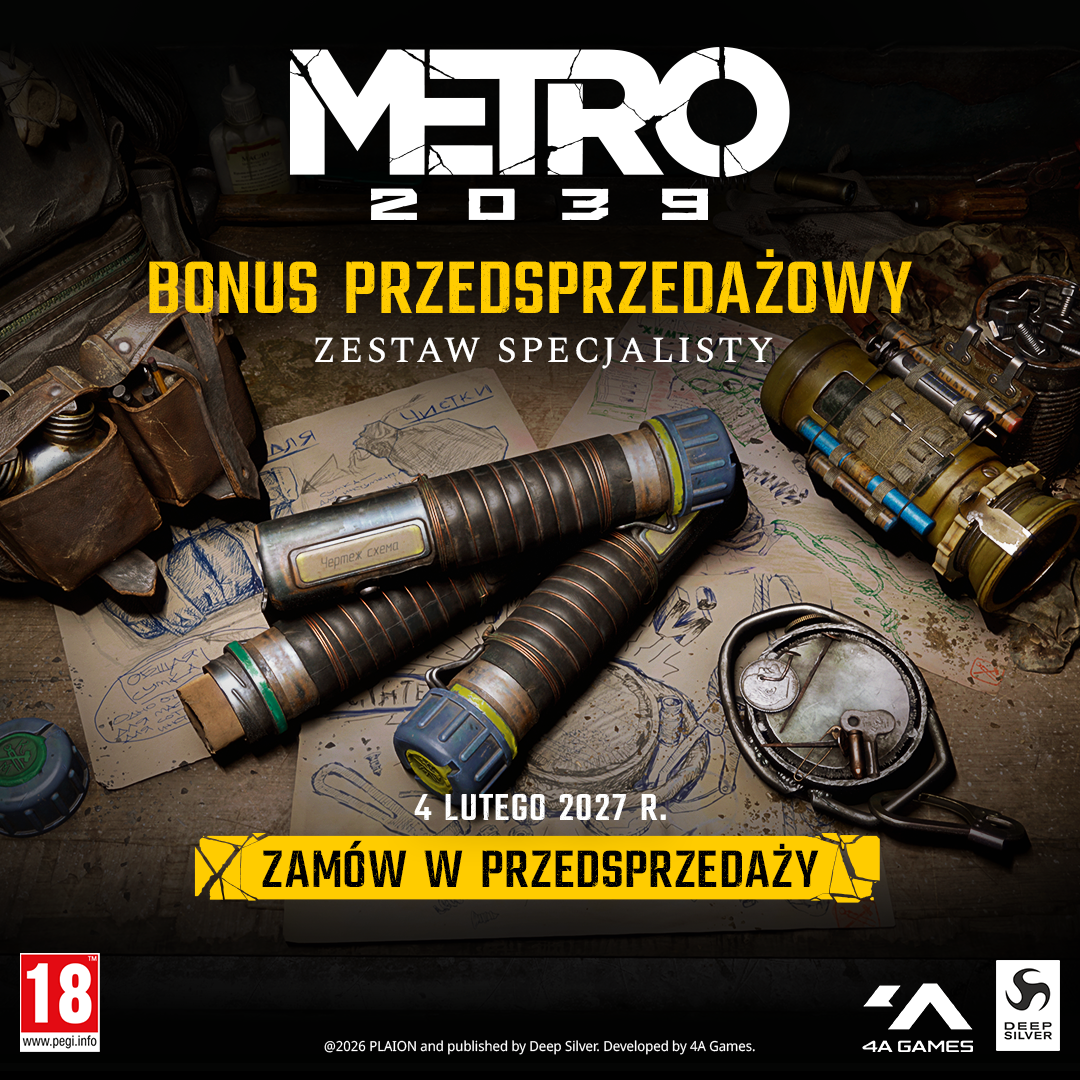 METRO 2039 - METRO 2039 Day One Edition - Gra na PC z Polskim Dubbingiem Edycja Premierowa