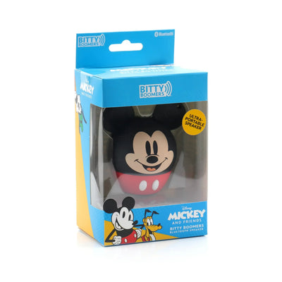 Głośnik Bluetooth Mickey Mouse Bitty Boomers w kolorowym opakowaniu, akcesoria biurowe
