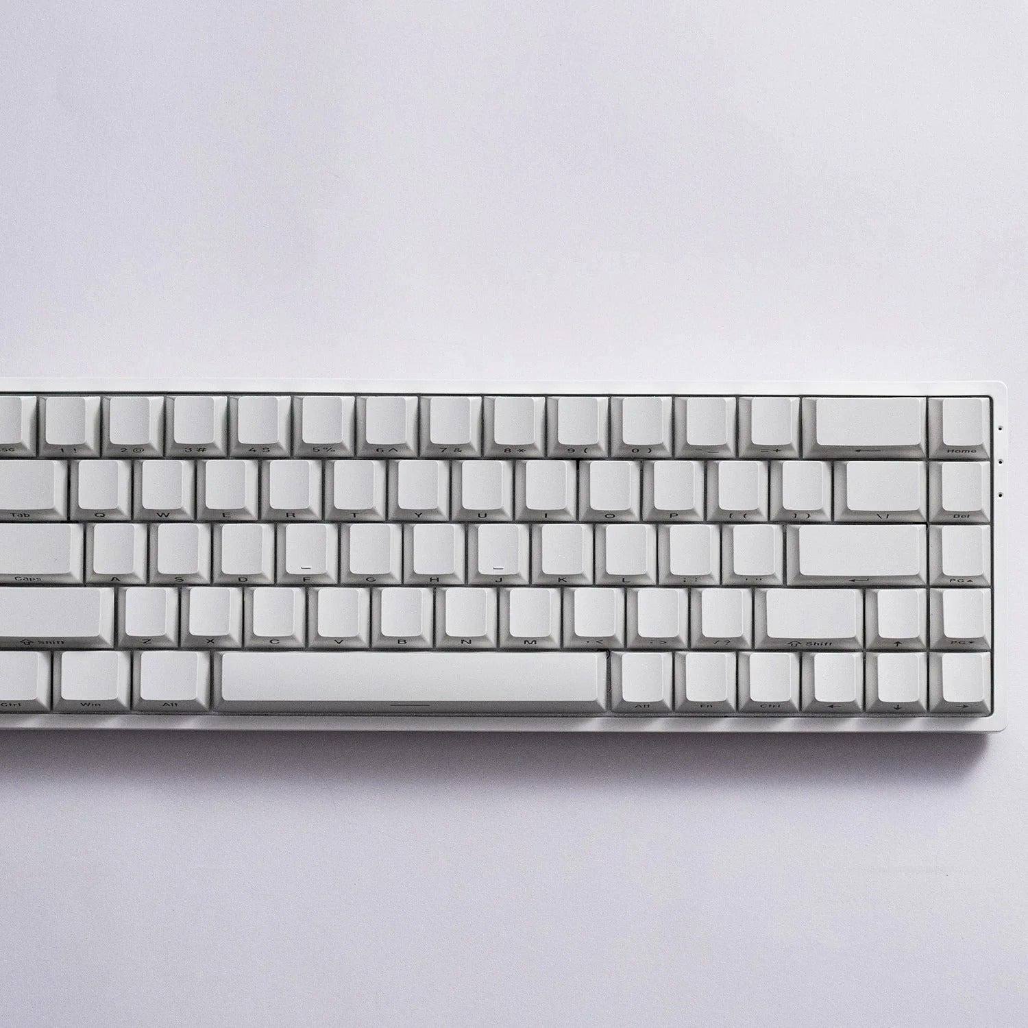 MonsGeek - FUN68 HE Shine-Through White - Klawiatura Magnetyczna