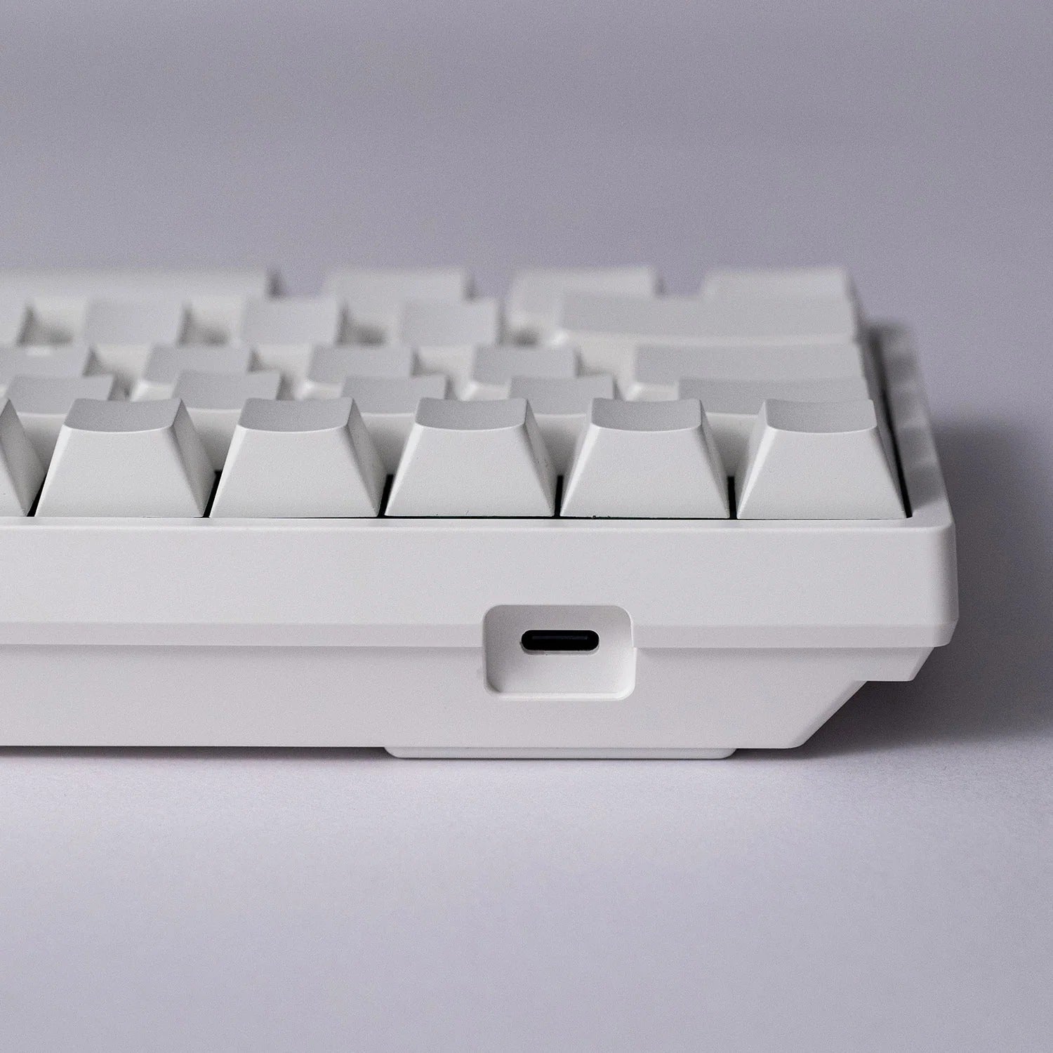 MonsGeek - FUN68 HE Shine-Through White - Klawiatura Magnetyczna