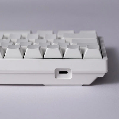 MonsGeek - FUN68 HE Shine-Through White - Klawiatura Magnetyczna