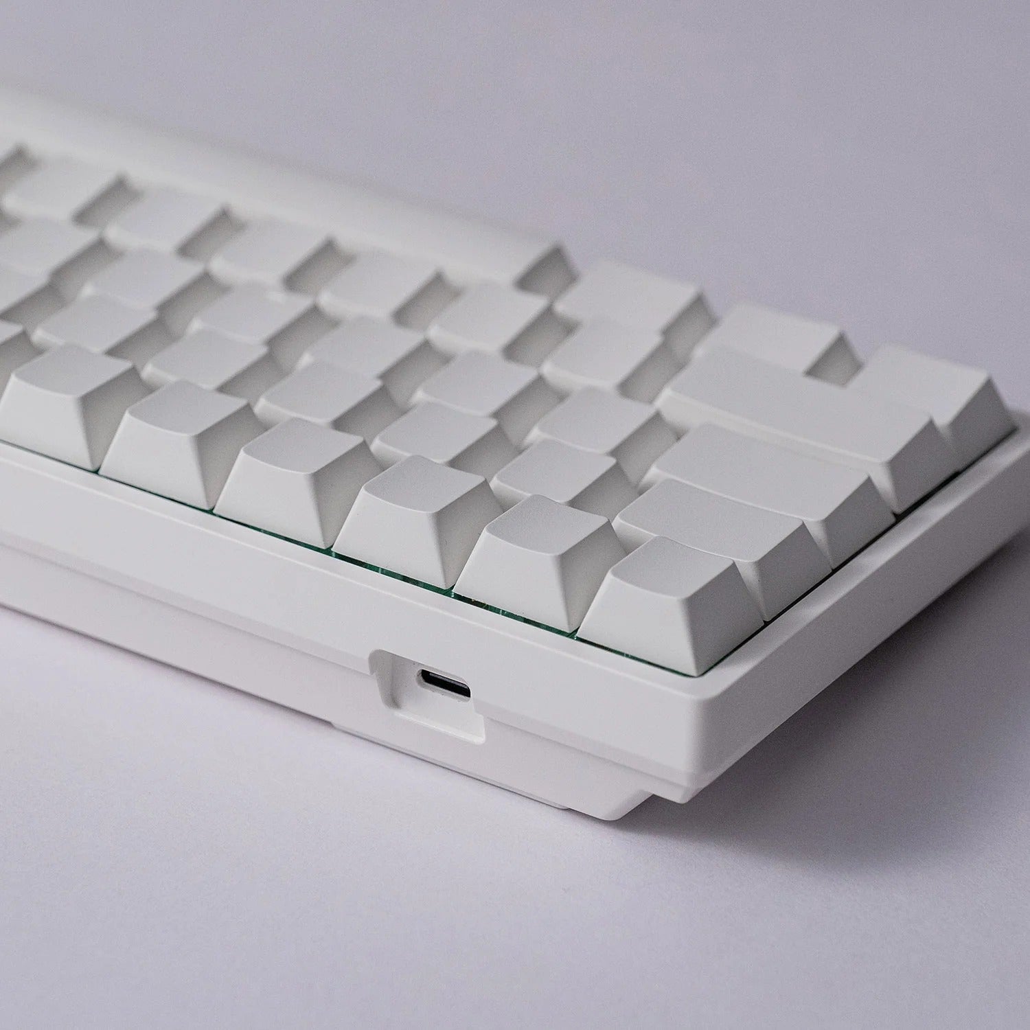 MonsGeek - FUN68 HE Shine-Through White - Klawiatura Magnetyczna