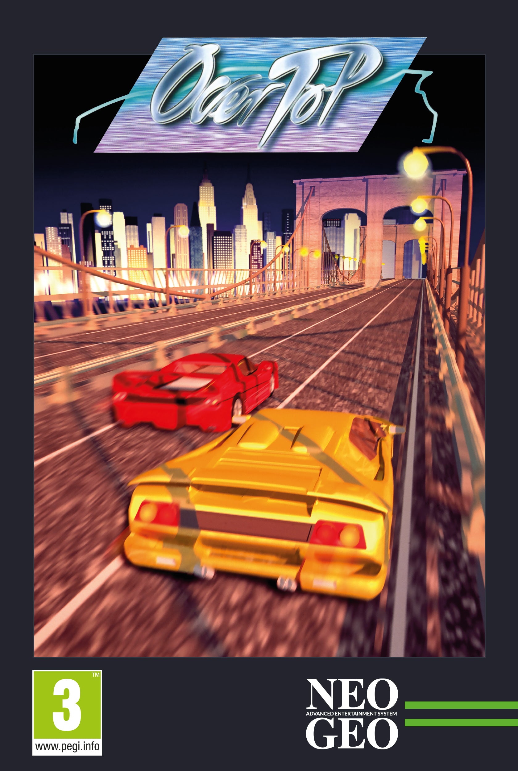 NEOGEO - Over Top - Gra Wyścigowa na NEOGEO AES+