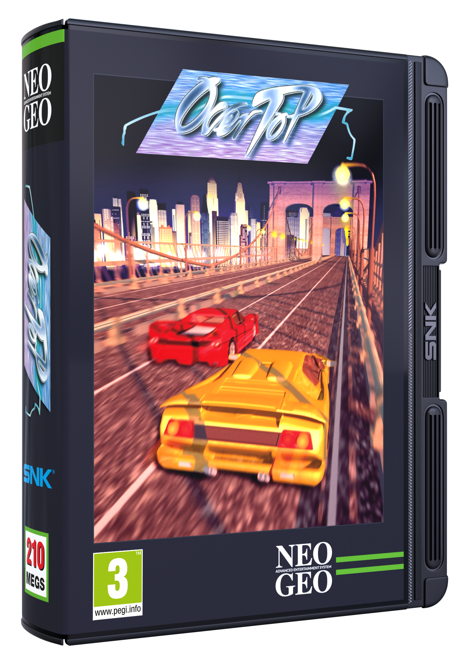 NEOGEO - Over Top - Gra Wyścigowa na NEOGEO AES+