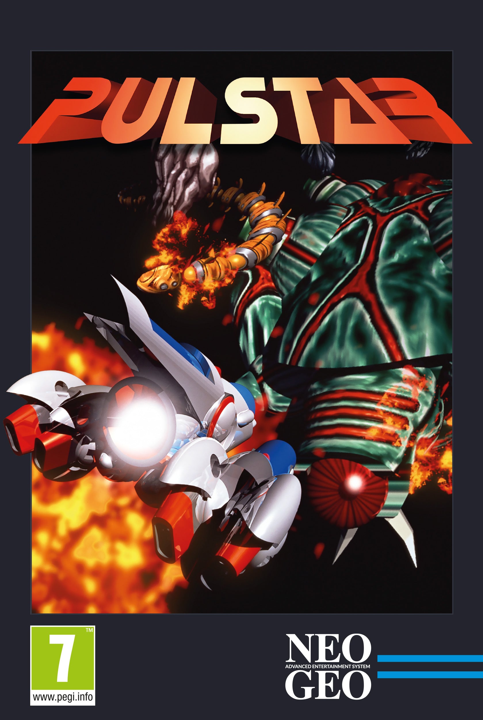 NEOGEO - Pulstar - Gra Shoot'em Up na NEOGEO AES+