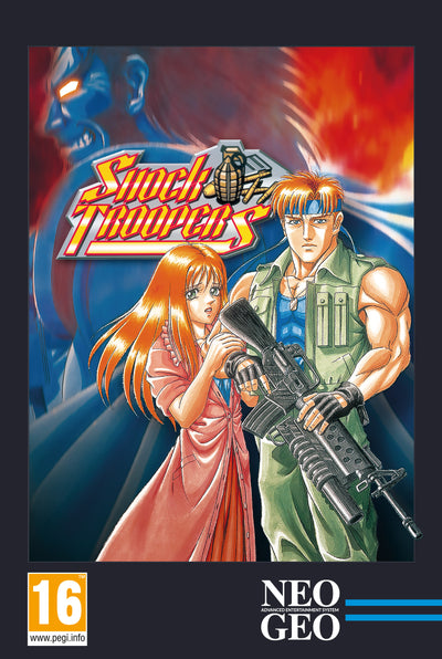 NEOGEO - Shock Troopers - Gra Zręcznościowa na NEOGEO AES+