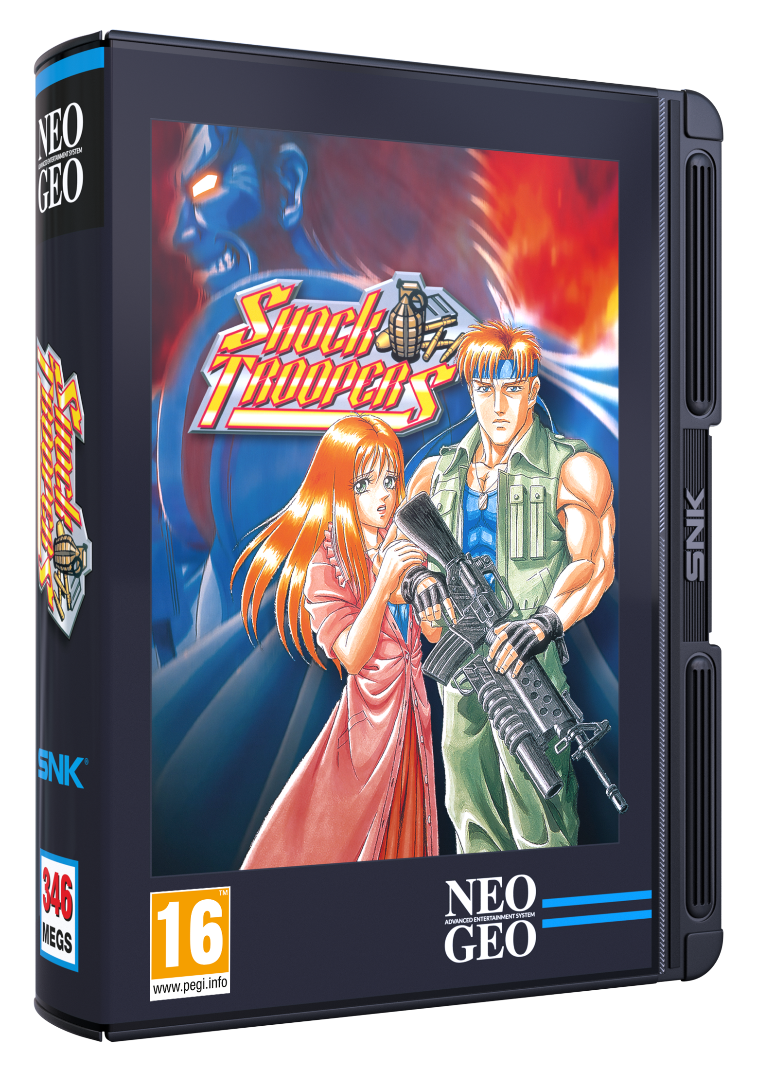 NEOGEO - Shock Troopers - Gra Zręcznościowa na NEOGEO AES+