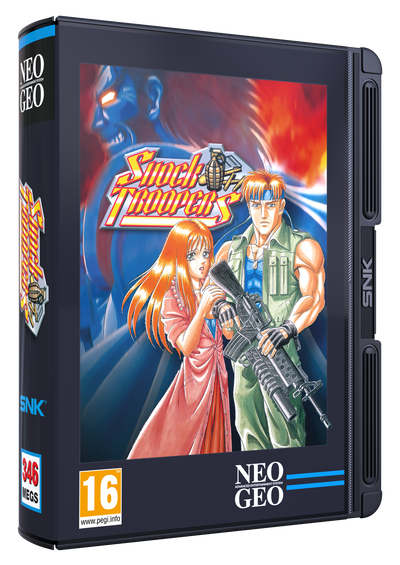 NEOGEO - Shock Troopers - Gra Zręcznościowa na NEOGEO AES+