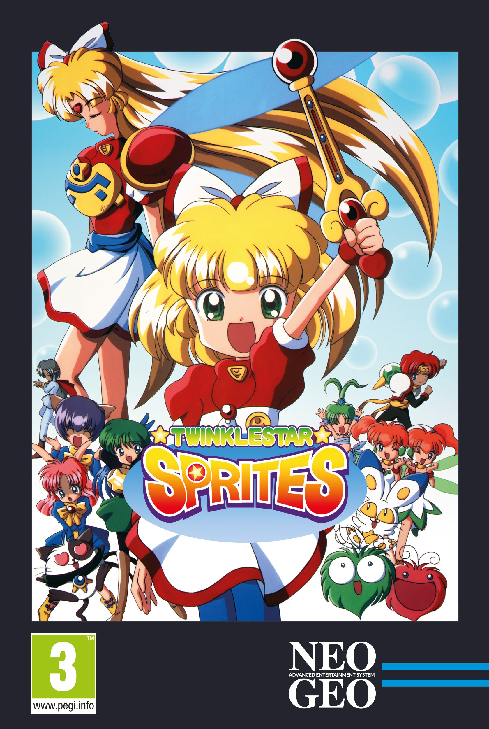 NEOGEO - Twinkle Star Sprites - Gra Shoot'em Up na NEOGEO AES+