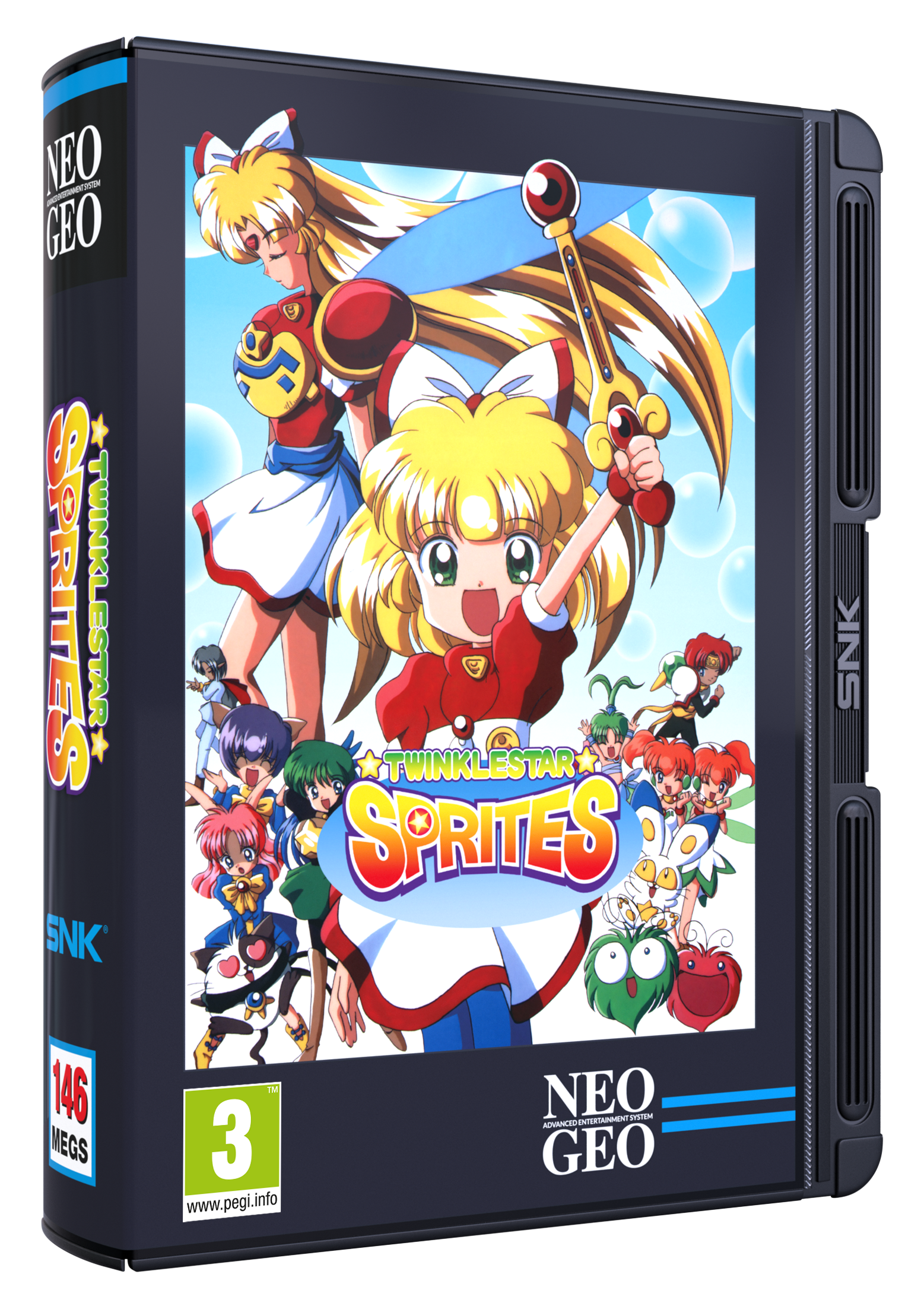 NEOGEO - Twinkle Star Sprites - Gra Shoot'em Up na NEOGEO AES+