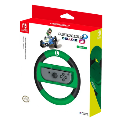 HORI - Mario Kart 8 Deluxe Racing Wheel (Luigi) for Nintendo Switch - Kierownica Wyścigowa