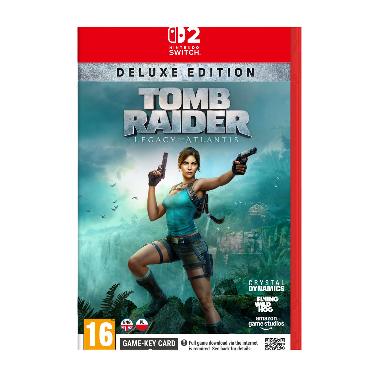 PLAION – Tomb Raider: Legacy of Atlantis Deluxe Edition (Game-Key Card) – Gra na Nintendo Switch 2