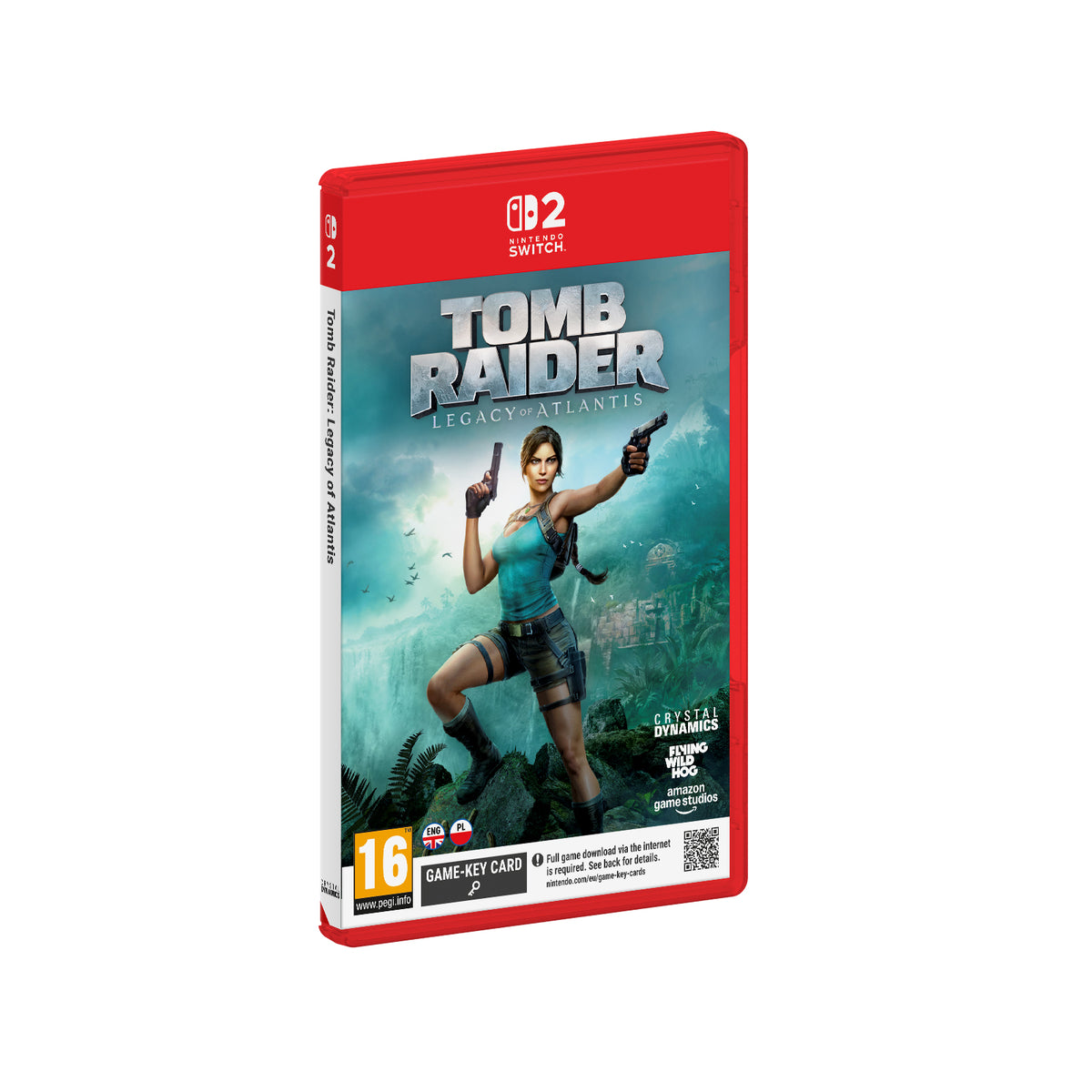 PLAION – Tomb Raider: Legacy of Atlantis Day One Edition (Game-Key Card) – Gra na Nintedo Switch 2