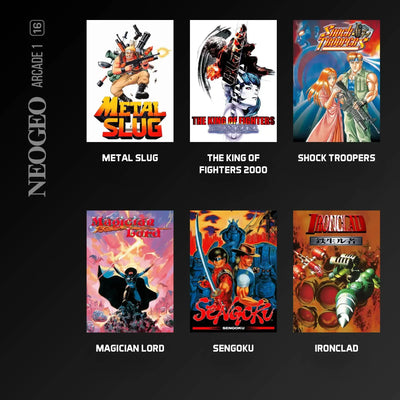 Evercade - NEOGEO Arcade 1 - Gra Retro na Konsolę Evercade