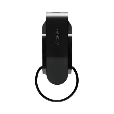 Czarny brelok na klucze Orbitkey Utility Clip, minimalistyczny design, akcesorium biurowe