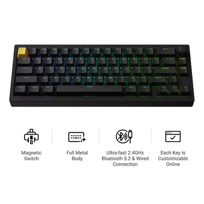 Lemokey - P2 HE Wireless Magnetic Switch Custom Gaming Keyboard - Klawiatura Magnetyczna Bezprzewodowa