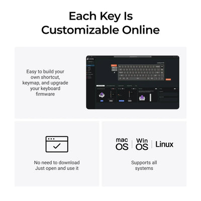 Lemokey - P2 HE Wireless Magnetic Switch Custom Gaming Keyboard - Klawiatura Magnetyczna Bezprzewodowa