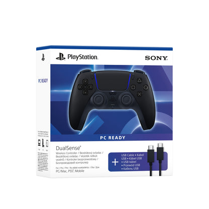 Sony - Kontroler Bezprzewodowy DualSense PlayStation 5 + Przewód USB do PC