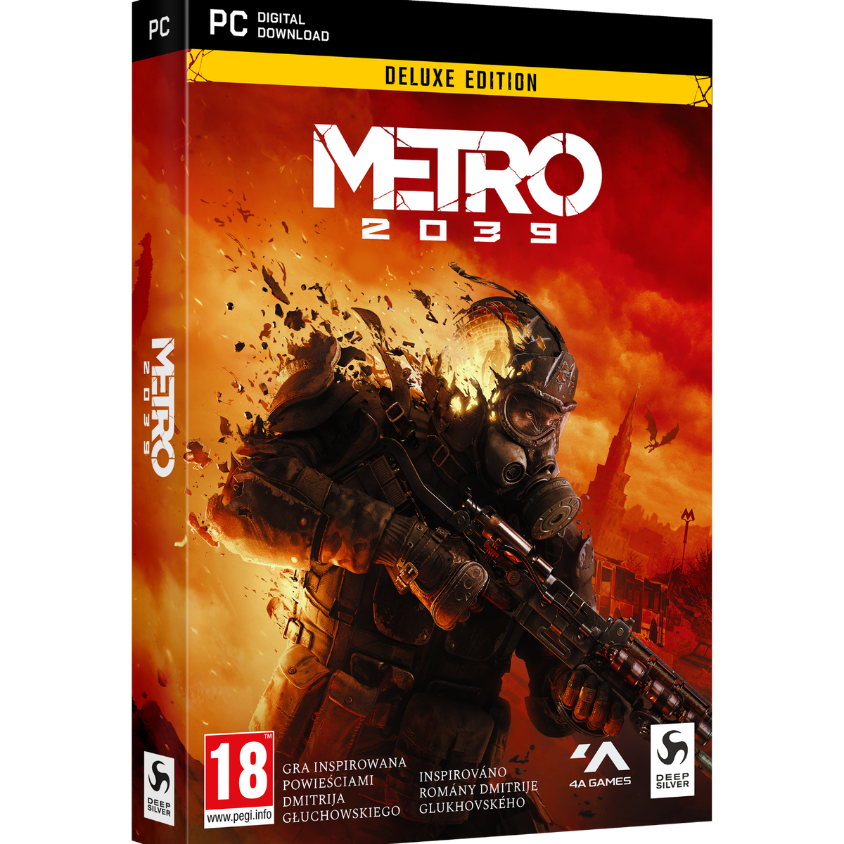METRO 2039 - METRO 2039 Deluxe Edition - Gra na PC z Polskim Dubbingiem Edycja Deluxe