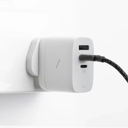 Native Union - Fast GaN Charger PD 67W - Ładowarka Trzyportowa GaN PD 67W