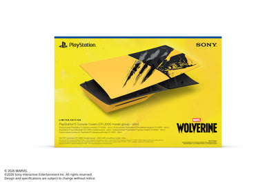 Sony - PlayStation®5 Osłony Konsoli – Edycja Limitowana Marvel’s Wolverine Battle Yellow