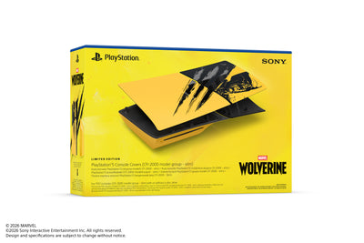 Sony - PlayStation®5 Osłony Konsoli – Edycja Limitowana Marvel’s Wolverine Battle Yellow