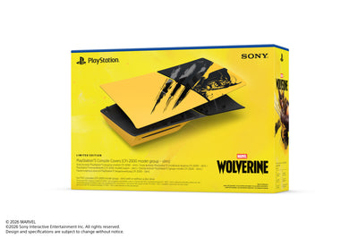 Sony - PlayStation®5 Osłony Konsoli – Edycja Limitowana Marvel’s Wolverine Battle Yellow