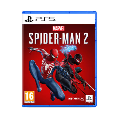 Sony - Kontroler DualSense Hyperpop Techno Red + Marvel's Spider-Man 2 - Zestaw