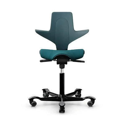 Ergonomiczne krzesło biurowe na kółkach, designerski fotel do home office
