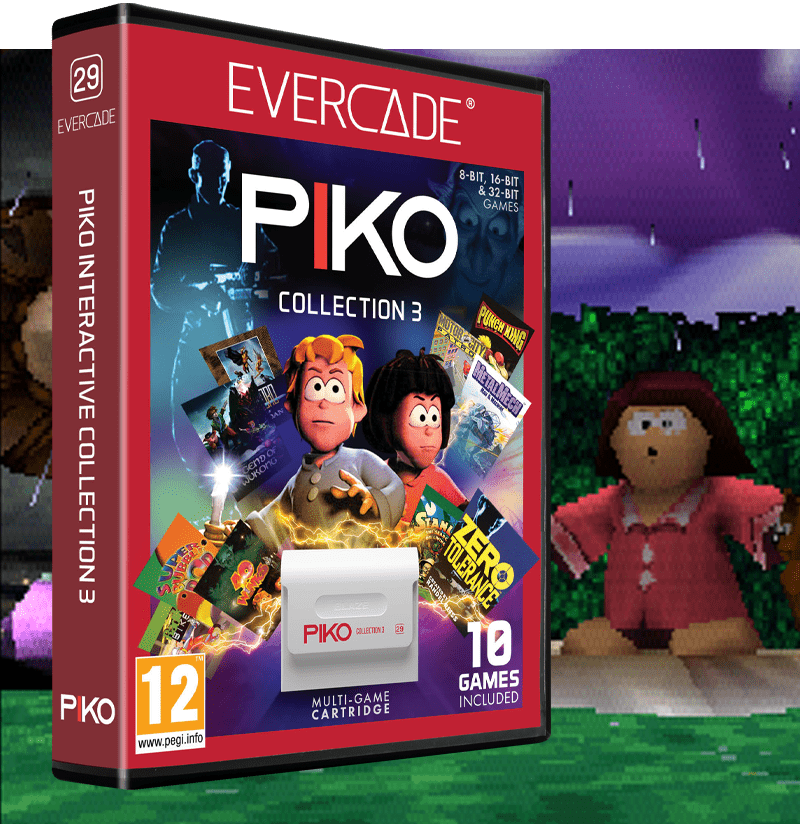 Evercade - Piko Interactive Collection 3 - Zestaw Gier Retro