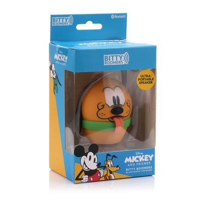 Mini głośnik Bluetooth Bitty Boomers z motywem Pluto w opakowaniu, akcesorium biurowe