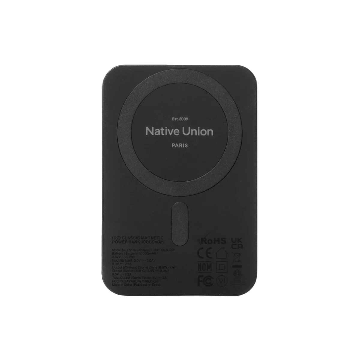 Native Union -(Re)Classic Power Bank 10000 mAh with MagSafe Wireless Charging - Powerbank z MagSafe