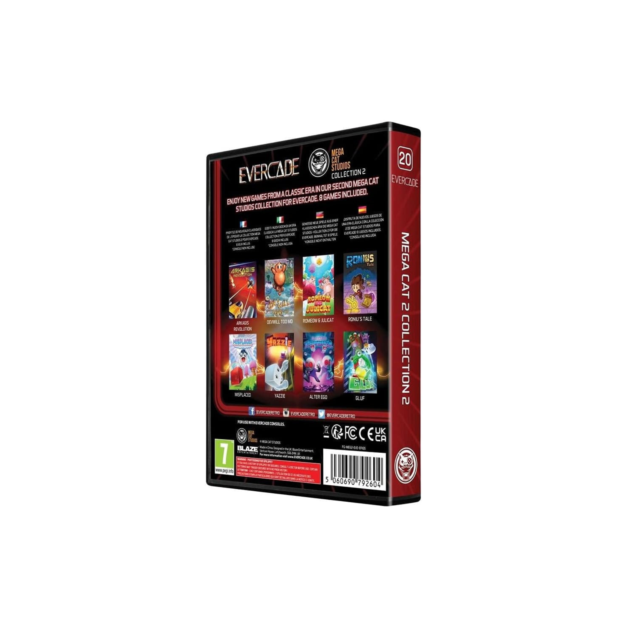 Evercade - Mega Cat Studios Collection 2 - Zestaw Gier Retro