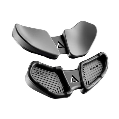 Ergonomiczna podpórka pod nadgarstek do pracy biurowej, kolor szary, model Carpio