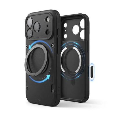 Elago - Magnetic Armor Case for iPhone 17 Pro / Pro Max with Ring Stand - Etui z Podstawką