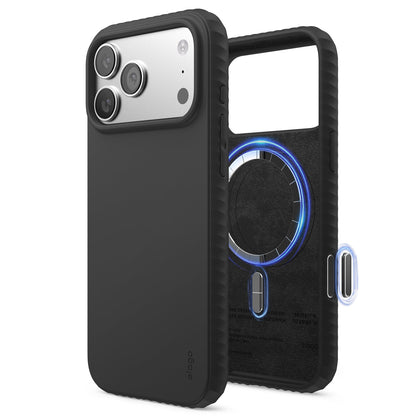 Elago - Magnetic Ridge Case for iPhone 17 Pro/Pro Max - Silikonowe Etui z MagSafe
