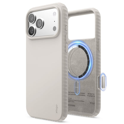 Elago - Magnetic Ridge Case for iPhone 17 Pro/Pro Max - Silikonowe Etui z MagSafe