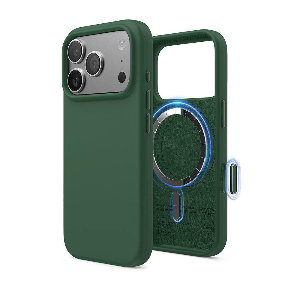 Elago - Magnetic Silicone Case for Iphone 17 Pro - Silikonowe Etui z MagSafe