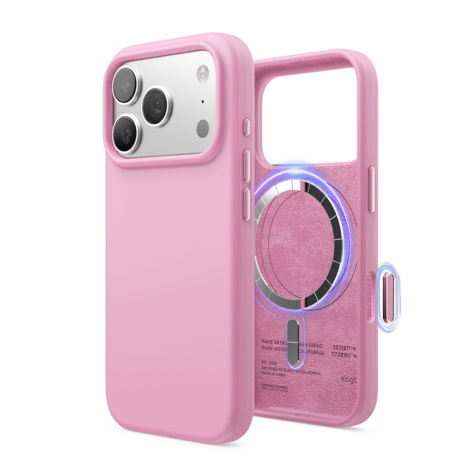 Elago - Magnetic Silicone Case for Iphone 17 Pro - Silikonowe Etui z MagSafe