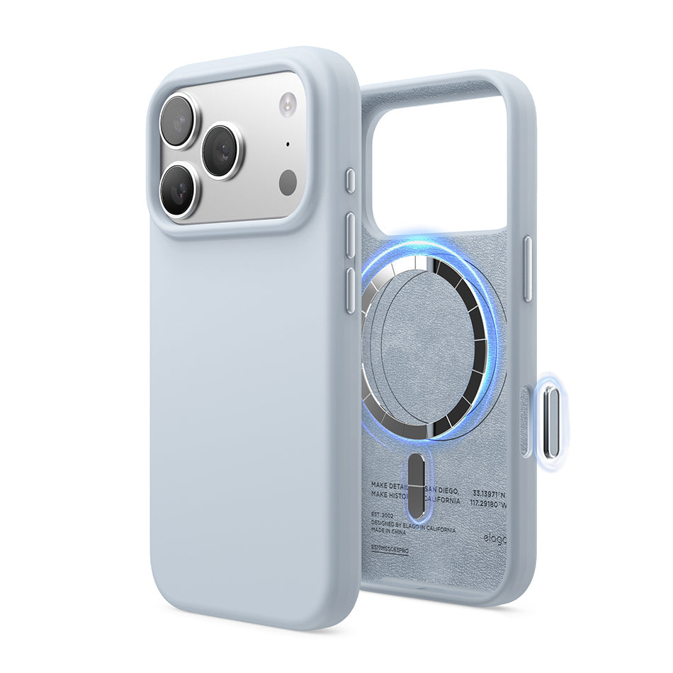 Elago - Magnetic Silicone Case for Iphone 17 Pro - Silikonowe Etui z MagSafe