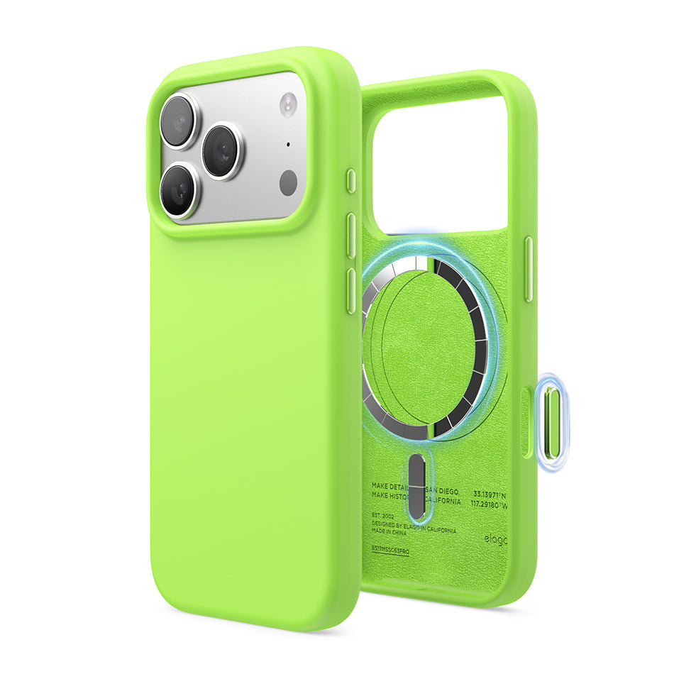 Elago - Magnetic Silicone Case for Iphone 17 Pro - Silikonowe Etui z MagSafe
