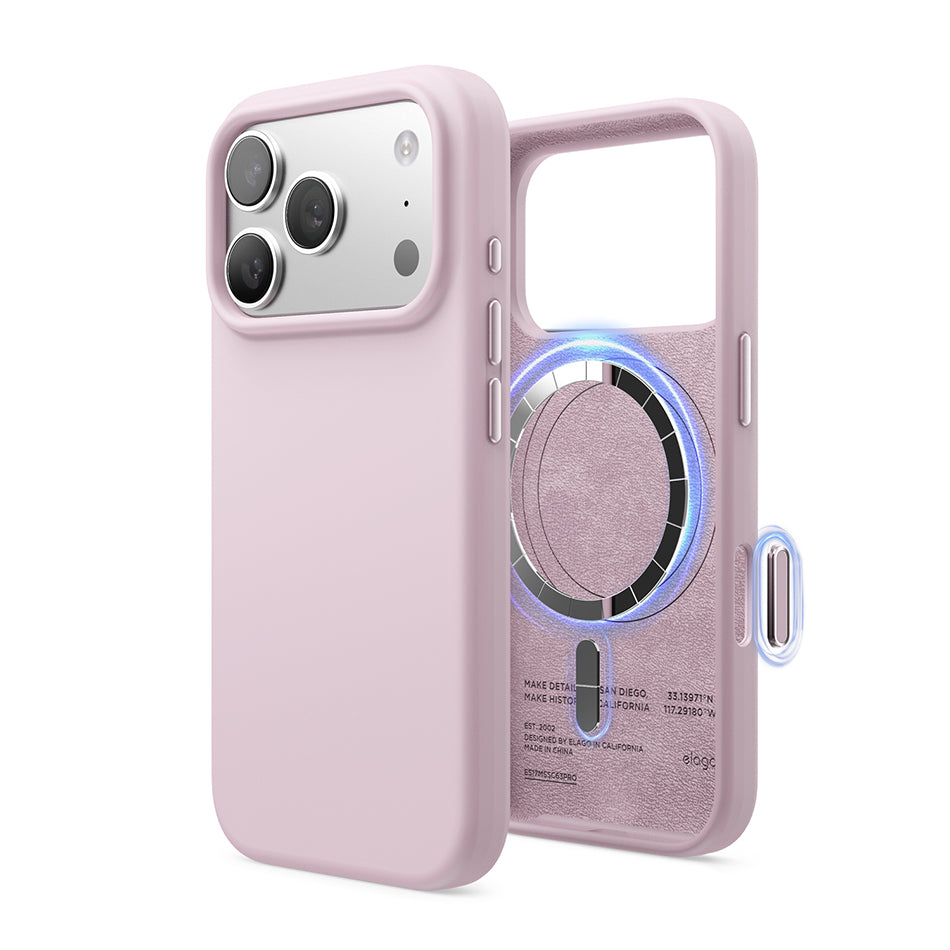 Elago - Magnetic Silicone Case for Iphone 17 Pro - Silikonowe Etui z MagSafe