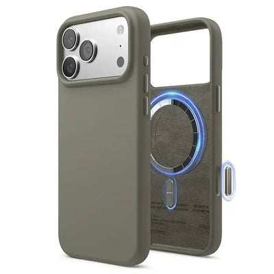 Elago - Magnetic Silicone Case for iPhone 17 Pro Max - Silikonowe Etui z MagSafe