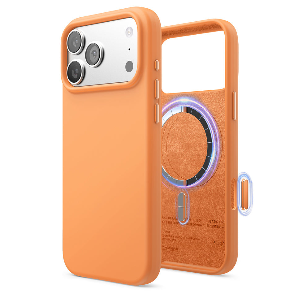 Elago - Magnetic Silicone Case for Iphone 17 Pro Max - Silikonowe Etui z MagSafe