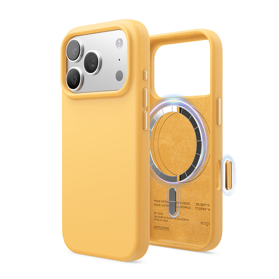 Elago - Magnetic Silicone Case for Iphone 17 Pro - Silikonowe Etui z MagSafe